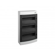 Tablou, cofret de distributie, din plastic, montare aparenta, usa transparenta, IP40, 3 rânduri, 3x12 module, Noark, 101502, PNS 36T Tablou, cofret de distributie, din plastic, montare aparenta, usa transparenta, IP40, 3 rânduri, 3x12 module, Noark, 101502, PNS 36T