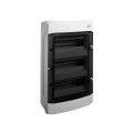 Tablou, cofret de distributie, din plastic, montare aparenta, usa transparenta, IP65, 3 rânduri, 3x12 module, Noark, 101496, PHS 36T Tablou, cofret de distributie, din plastic, montare aparenta, usa transparenta, IP65, 3 rânduri, 3x12 module, Noark, 101496, PHS 36T
