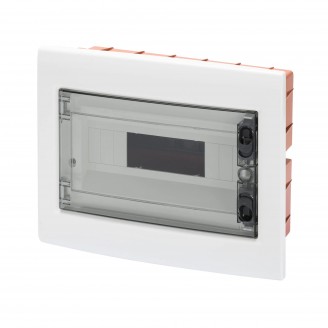 Tablou de distributie montaj Incastrat cu Usa Transparenta Fumurie cu Cadru Extractabil - cu Regleta de Borne N (3X16)+(11X10) E (3X16)+(11X10) - 8 Module IP40 Gewiss GW40605BS Tablou de distributie montaj Incastrat cu Usa Transparenta Fumurie cu Cadru Extractabil - cu Regleta de Borne N (3X16)+(11X10) E (3X16)+(11X10) - 8 Module IP40 Gewiss GW40605BS
