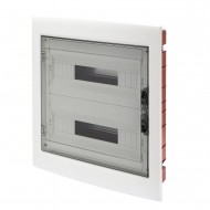 Tablou de distributie montaj Incastrat cu Usa Transparenta Fumurie cu Cadru Extractabil - cu Regleta de Borne N (3X16)+(17X10) E (3X16)+(17X10) - (18X2) 36 Module - IP40 Gewiss GW40609BS Tablou de distributie montaj Incastrat cu Usa Transparenta Fumurie cu Cadru Extractabil - cu Regleta de Borne N (3X16)+(17X10) E (3X16)+(17X10) - (18X2) 36 Module - IP40 Gewiss GW40609BS