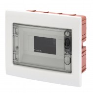 Tablou de distributie montaj Incastrat cu Usa Transparenta Fumurie cu Cadru Extractabil - cu Regleta de Borne N (2X16)+(7X10) E (2X16)+(7X10) - 8 Module IP40 Gewiss GW40604BS Tablou de distributie montaj Incastrat cu Usa Transparenta Fumurie cu Cadru Extractabil - cu Regleta de Borne N (2X16)+(7X10) E (2X16)+(7X10) - 8 Module IP40 Gewiss GW40604BS
