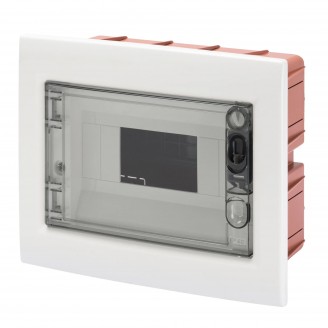 Tablou de distributie montaj Incastrat cu Usa Transparenta Fumurie cu Cadru Extractabil - cu Regleta de Borne N (2X16)+(7X10) E (2X16)+(7X10) - 8 Module IP40 Gewiss GW40604BS Tablou de distributie montaj Incastrat cu Usa Transparenta Fumurie cu Cadru Extractabil - cu Regleta de Borne N (2X16)+(7X10) E (2X16)+(7X10) - 8 Module IP40 Gewiss GW40604BS