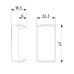 Tasta, falsa, alb, Vimar, NEVE, UP, 09041 Tasta, falsa, alb, Vimar, NEVE, UP, 09041